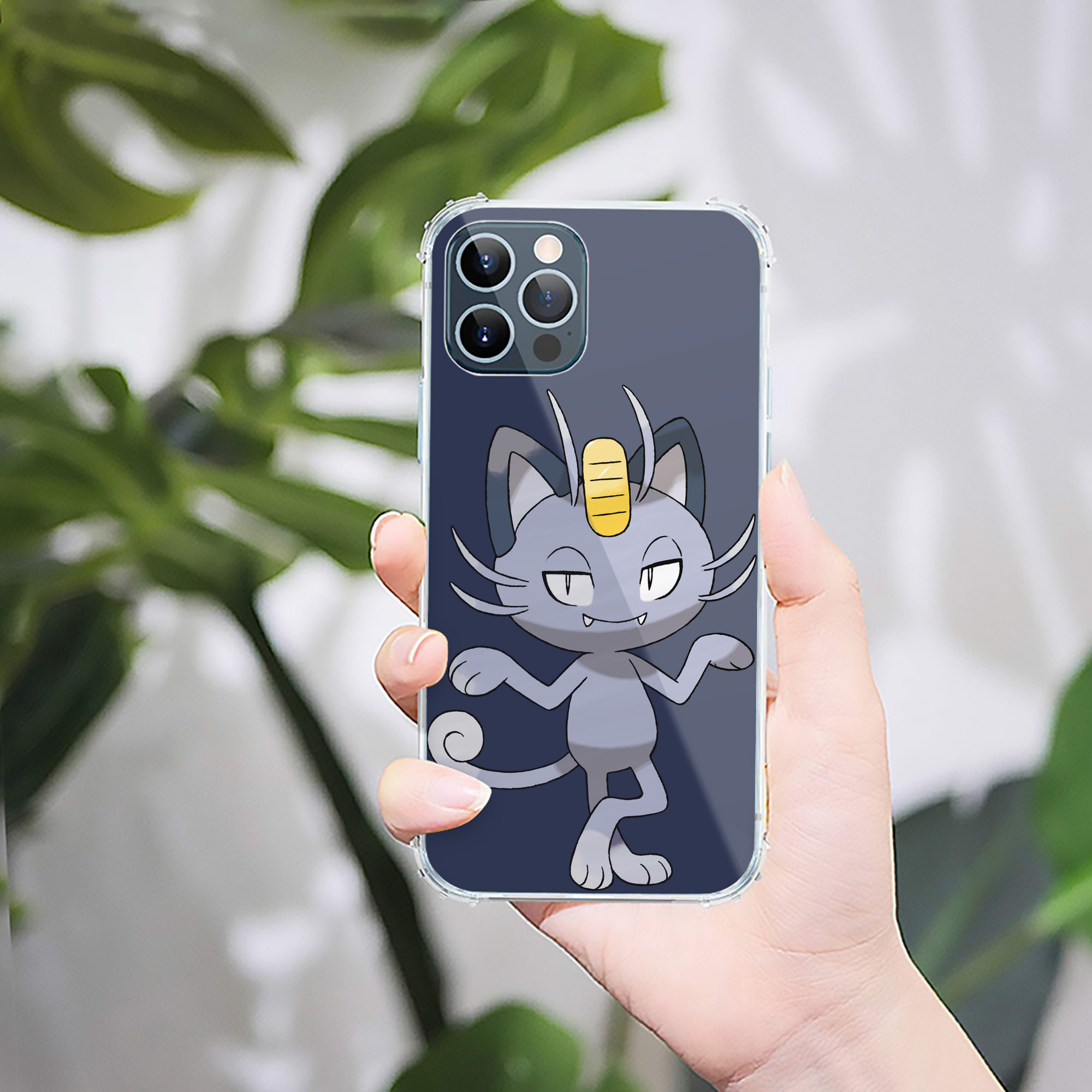 （画像用） ポケットモンスター Pokémon 【iPhone 12シリーズ対応】透明スマホケース（クリアソフトケース）